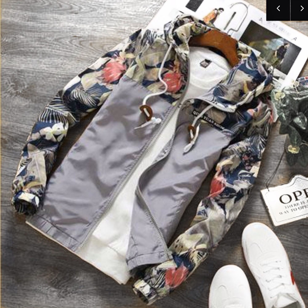 Limited Edition Floral Windbreaker